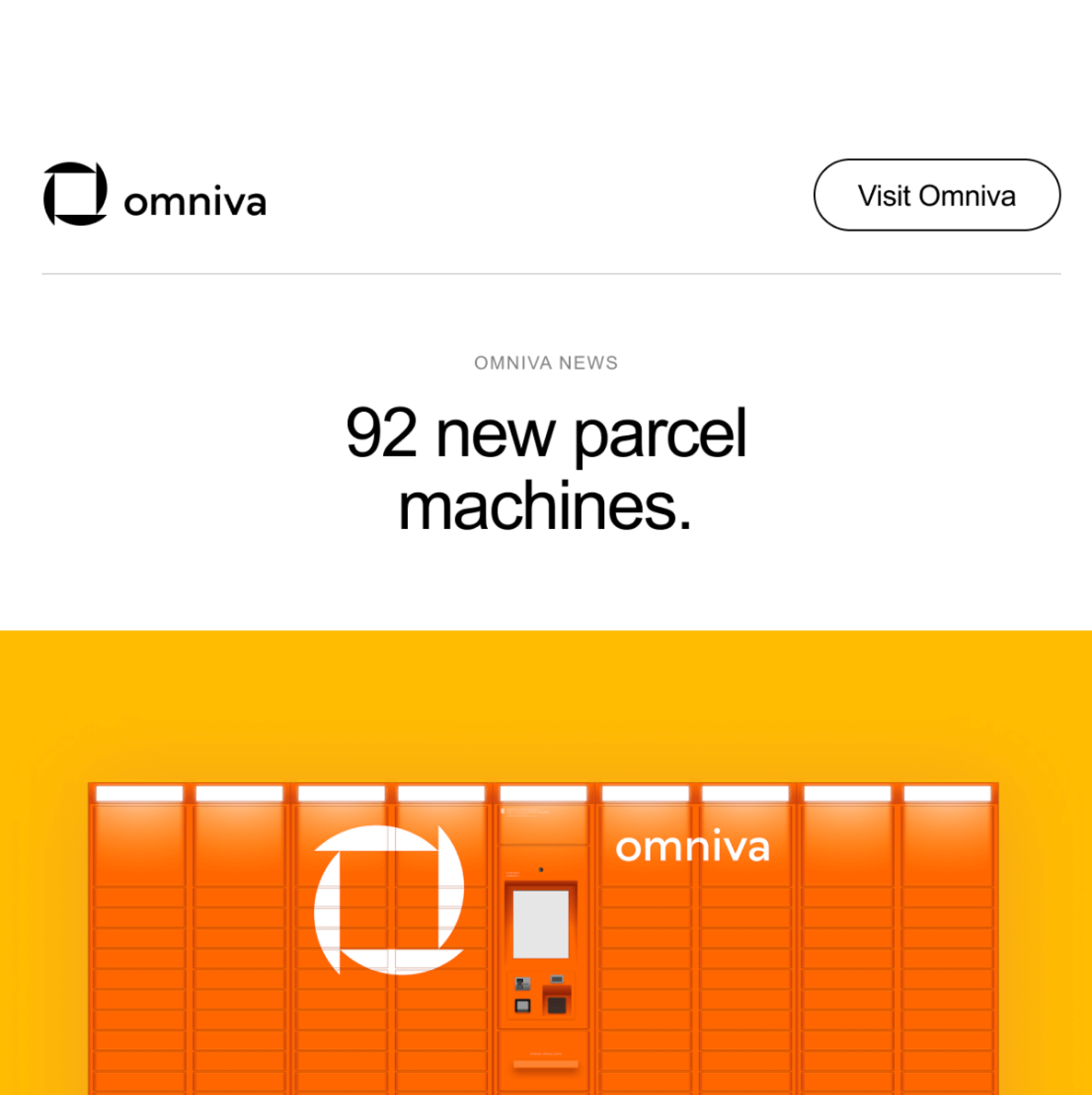 Omniva newsletter