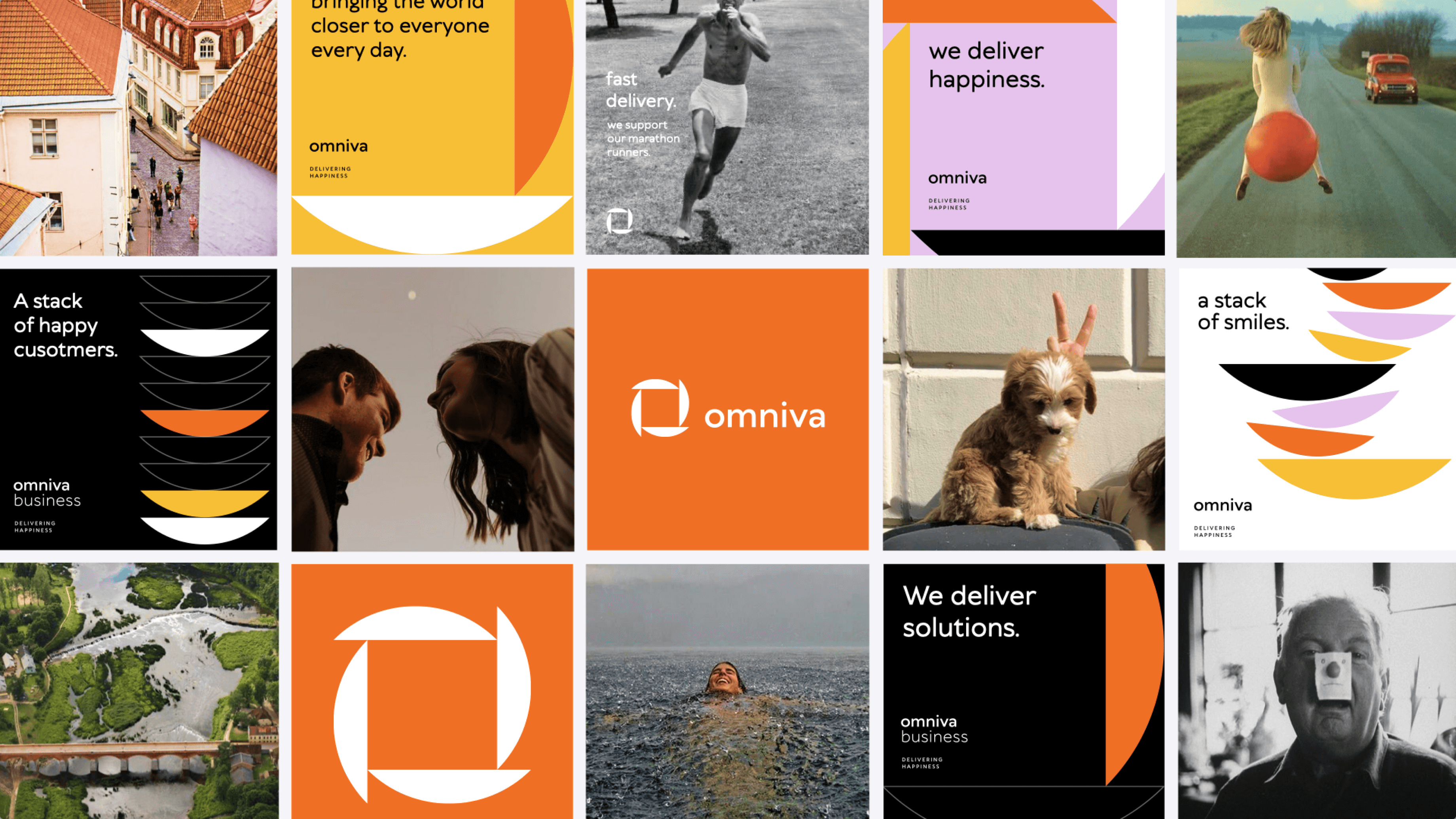 Omniva social media