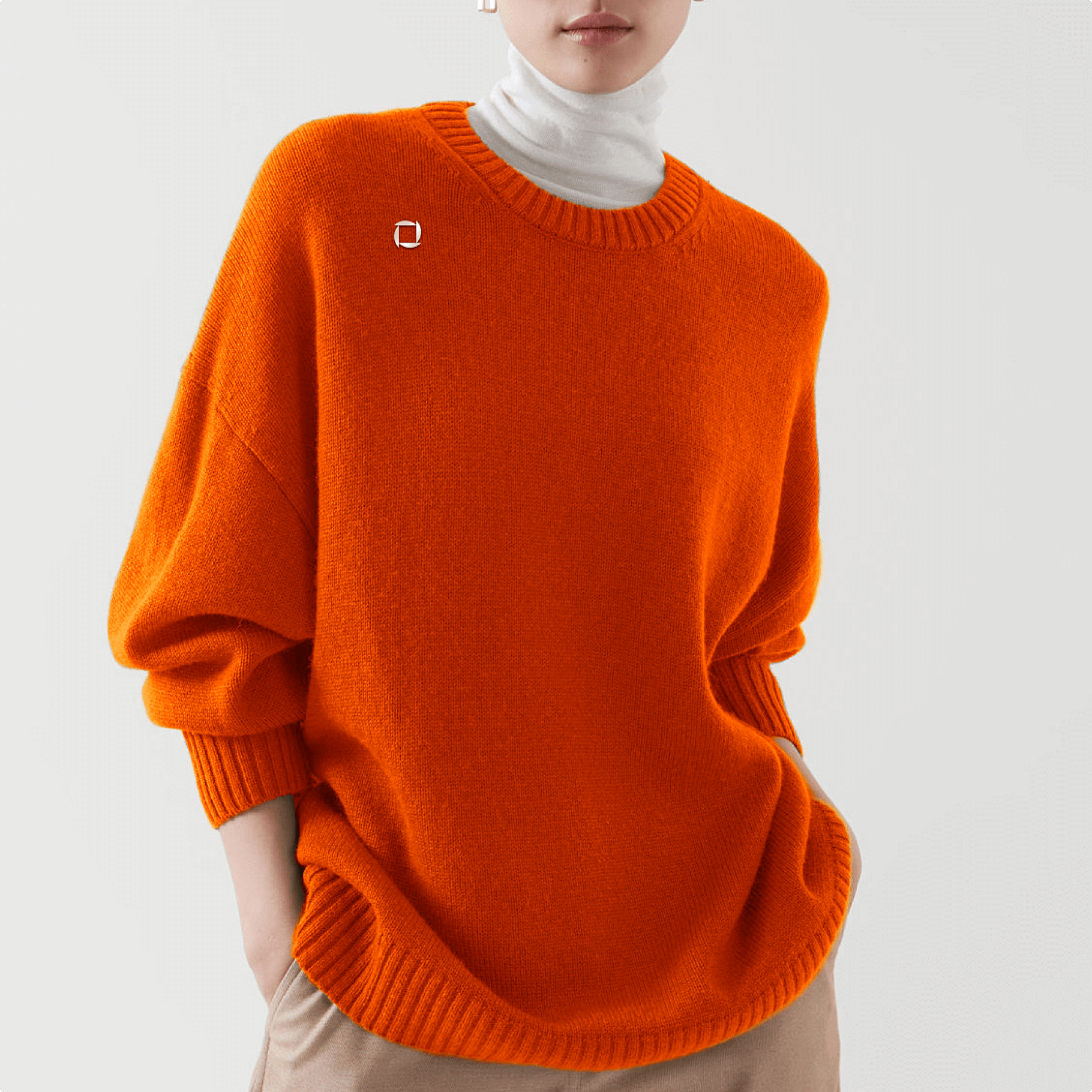 Omniva sweater orange