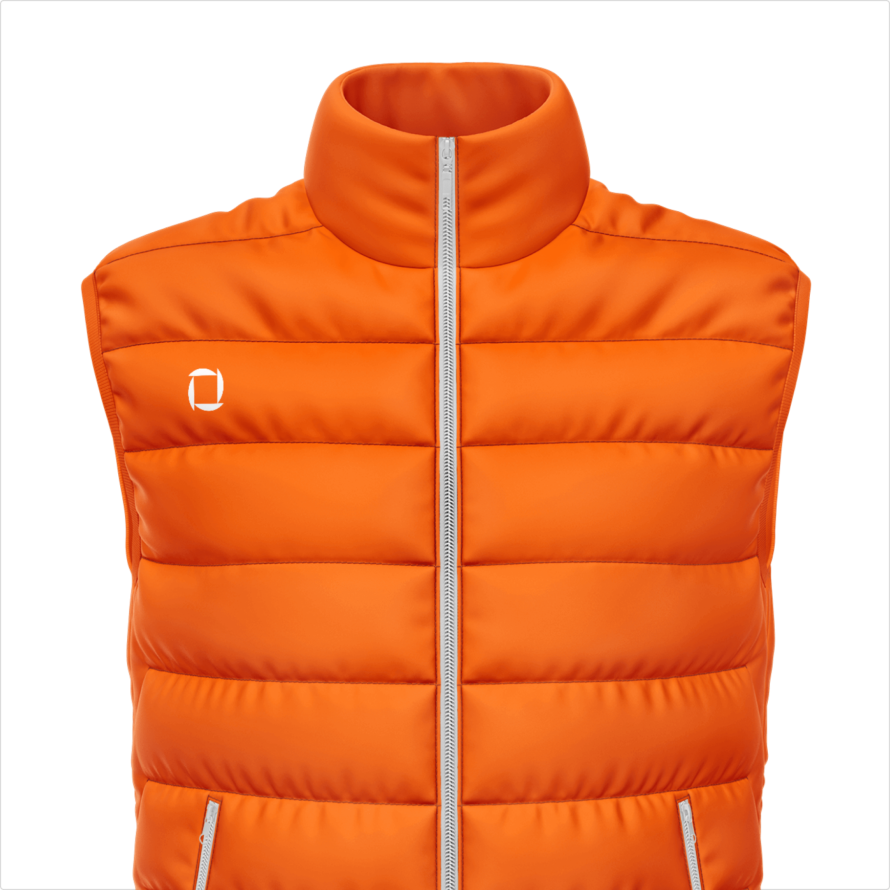 Omniva vest with symbol